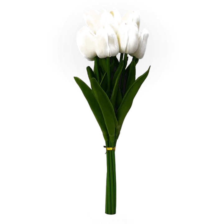 Artificial foam tulips